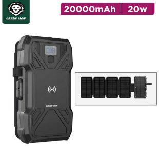 Solar Power Bank 5 Panels 20000mAh 20W by Green Lion