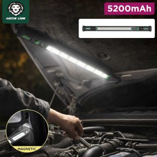 Magnetic LED Work Light Rechargeable 800 Lumens by Green Lion