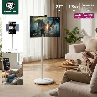 شاشة لمس تفاعلية لاسلكية أندرويد 27 بوصة قابلة للدوران مع كاميرا من Green Lion