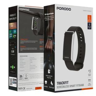 سوار لياقة بدنية ذكي لاسلكي بدون شاشة من Porodo