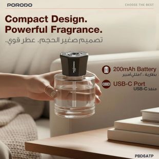 Rechargeable Aroma Diffuser 100ml by Porodo