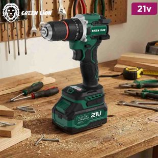 Green Lion Pro Drive Cordless Hammer Drill 21V
