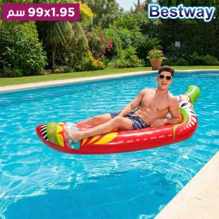 عوامة استرخاء هوائية Fiesta Pepper قياس 1.95×99 سم من Bestway