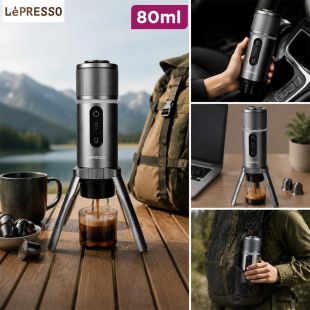 Portable Brewjet Espresso Maker 18 Bar 80mL by LePresso
