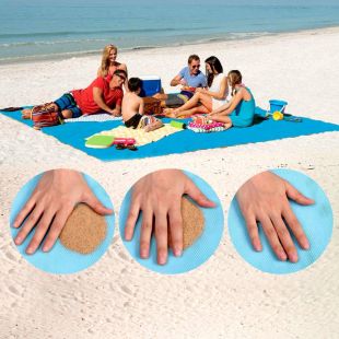 Fast Dry and Portable Sand-Free Beach Mat 150x200 cm