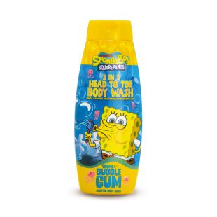 Sponge Bob Head to Toe Wash Bubble Gum 400ml
