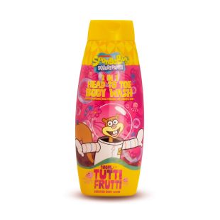 Sponge Bob Head to Toe Wash Tutti Frutti 400ml