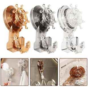 علاقة دوارة متعددة الاستخدامات مع كوب شفط قوي – ألوان متنوعة