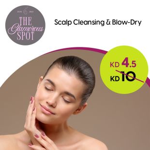 Scalp Cleaning + Blow Drying from THE GLAMOROUS SPOT