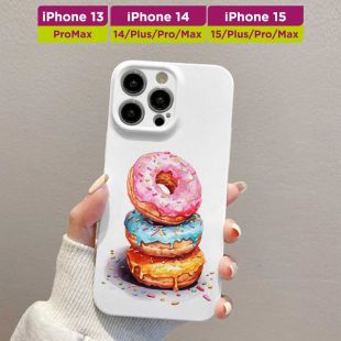 غطاء حماية هاتف Shell Donut لهواتف آيفون