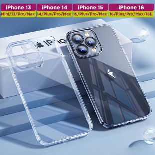 غطاء آيفون شفاف نحيف