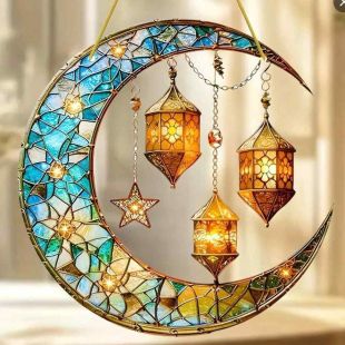  زينة رمضان أكريليك معلقة