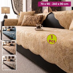 Velvet Sofa Cushion Cover - 1Pcs