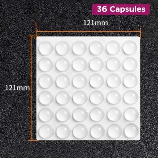 كبسولات سيليكون مضادة للصدمات - 36 كبسولة