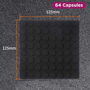 كبسولات سيليكون مضادة للاصطدام لحماية الأسطح – 64 كبسولة