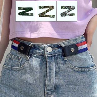 Invisible Woven Fabric Belt For Women