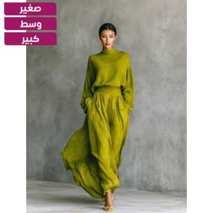 طقم تنورة وبلوزة أنيق للسيدات