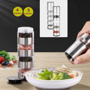 Stainless Steel Manual Pepper Grinder