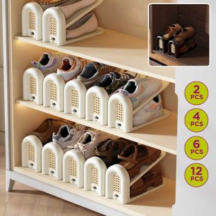 Double Layer Decorative Shoe Stand