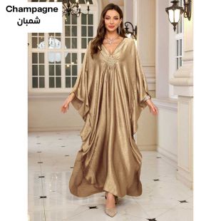 Elegant Loose-Cut Dress For Women Free Size