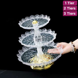 Multi Tier Fruit and Dessert Serving Stand