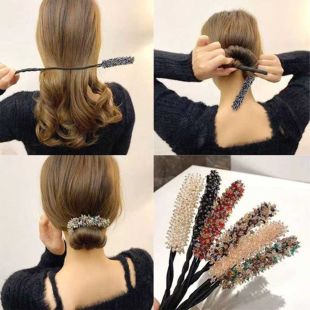 Elegant Embellished Hairpin Accessory
