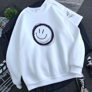 Round Neck Printed Sweatshirt for Men