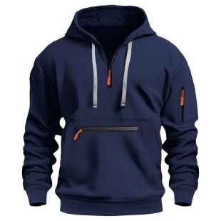 Fleece Hooded Sweatshirt for Men