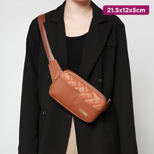 Crossbody Bag for Women - 21.5 × 12 × 5 cm