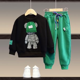 Kids Spring Sweatshirt and Pants Set