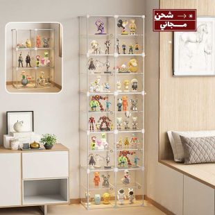 منظم عرض مجسمات بعمودين