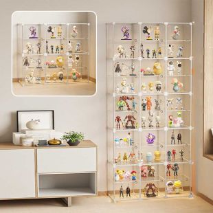 منظم عرض مجسمات بثلاثة أعمدة