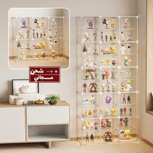 منظم عرض مجسمات بثلاثة أعمدة