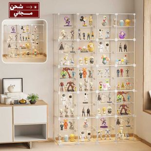 منظم عرض مجسمات بأربعة أعمدة