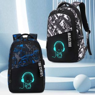 Cartoon School Backpack for Kids