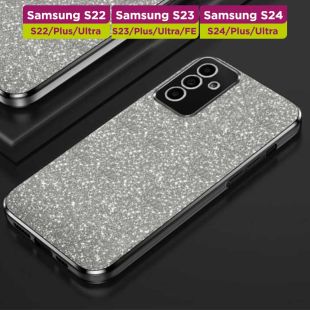 غطاء حماية لامع أنيق لهواتف سامسونج