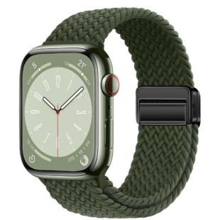 Braided Strap 42-44-45-46-49mm With Magnetic Buckle For Apple Watch