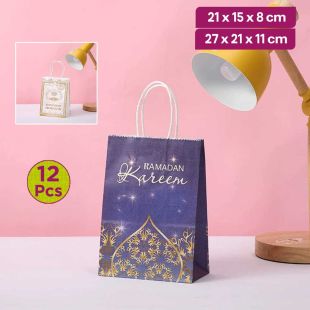 Ramadan Paper Bag 12 Pcs