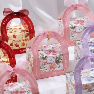 علبة هدايا زفاف بتصميم أوروبي 20 حبة