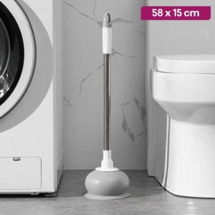 Heavy Duty Manual Toilet Drain Snake 58 x 15 cm