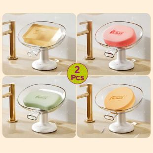 Floor Standing Soap Holder with Suction Cup 2 Pieces