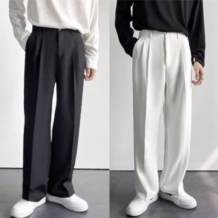  Wide Straight Casual Pants for Men