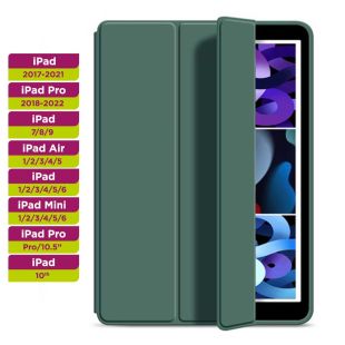 غطاء قاعدة TPU مغناطيسي لآيباد - أخضر ليلي