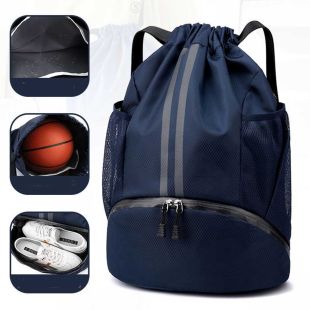 Foldable Drawstring Pouch Backpack