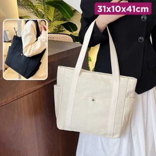 Stylish and Versatile Canvas Bag 31 x 10 x 41cm