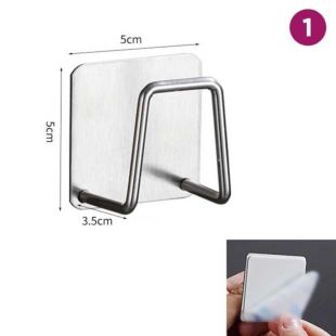 Kitchen Scrubber Rack Punch-Free