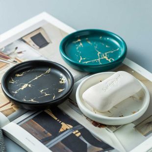 Elegant Nordic Ceramic Soap Dish