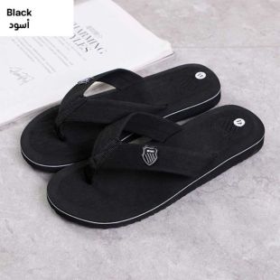 نعال أنيق صيفي للرجال - أسود - مقاس 42