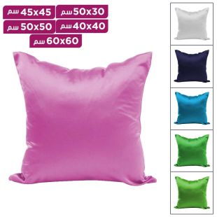 وسادة ديكور ساتان فاخرة