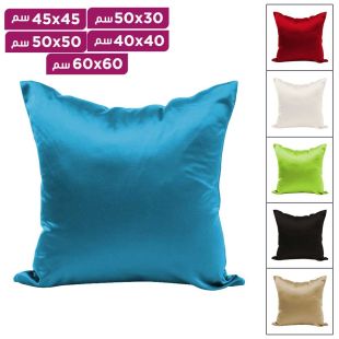 غطاء وسادة ديكور ساتان أنيق